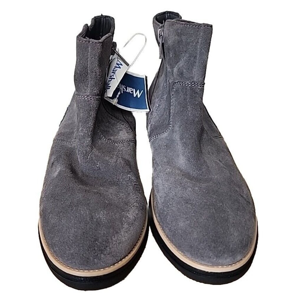 Comfortable Lightweight Clarks Women' Sharon Swing Grey Suede Ankle Boots Size 9